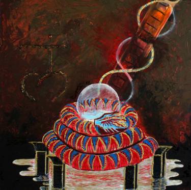 Original Conceptual Nature Paintings by Diane Cox