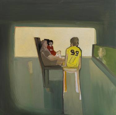 Original Expressionism People Paintings by Tonia Erbino