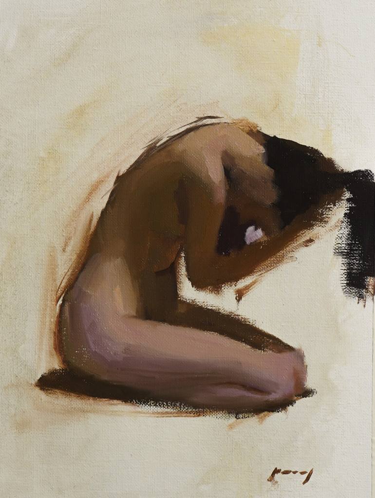 Print of Impressionism Nude Paintings by Guido Mauas