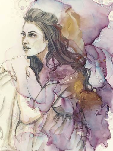 Original Conceptual Women Painting by Therese Tucker
