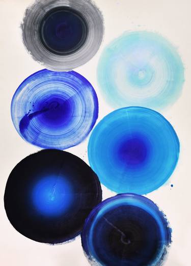 Original Abstract Expressionism Abstract Paintings by Yeachin Tsai