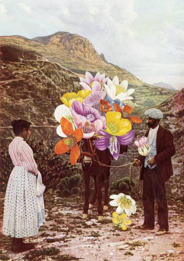 Original Contemporary People Collage by Cassia Beck
