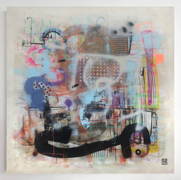 Original Impressionism Abstract Paintings by Damian Pavlovic