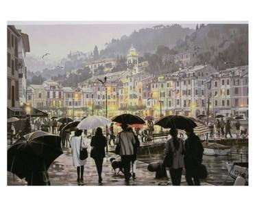 Original Contemporary Cities Printmaking by Christel Citko
