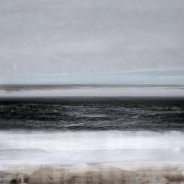 Original Abstract Seascape Mixed Media by Nadia Attura