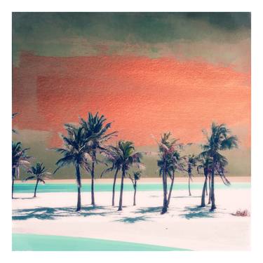 Original Impressionism Seascape Mixed Media by Nadia Attura