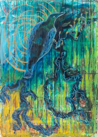 Original Expressionism Nature Painting by Tamar Swartz