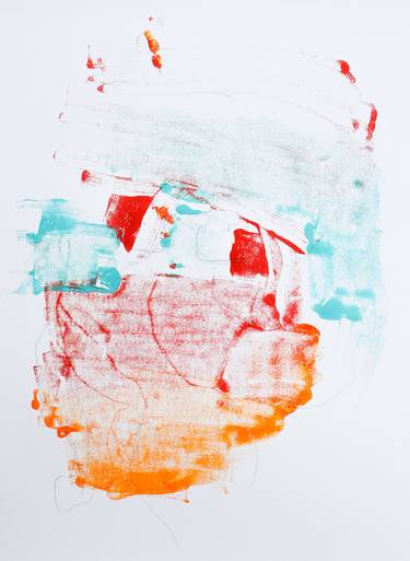 Original Abstract Body Mixed Media by Greg Holden Regan