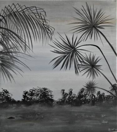 Print of Abstract Expressionism Beach Paintings by Bruce Burt