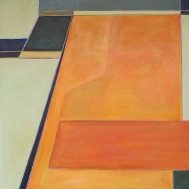 Original Abstract Aerial Paintings by Ana Maria Botero