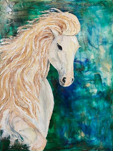 Original Contemporary Animal Painting by Deprise Brescia