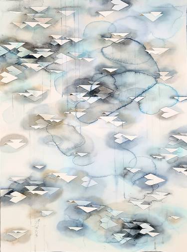 Original Abstract Expressionism Abstract Paintings by Yuliya Martynova