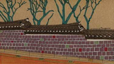 Original Contemporary Travel Drawings by Sungchan Hong