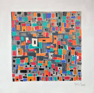 Original Abstract Expressionism Abstract Paintings by Natalie Green