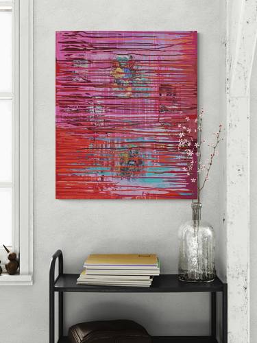 Original Conceptual Abstract Mixed Media by Veronica Formos