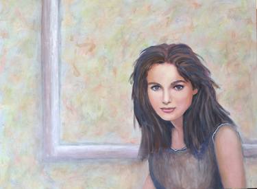 Original Abstract Expressionism People Painting by Julie Roberts