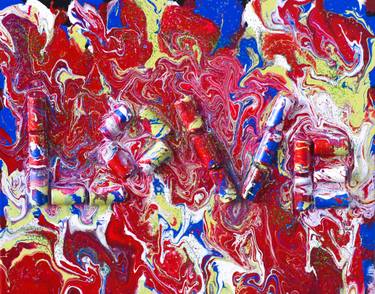 Original Abstract Expressionism Abstract Paintings by Joseph R Gorneault Jr