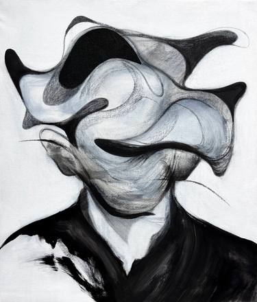 Original Abstract Expressionism Abstract Paintings by Norris Yim