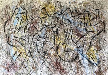 Original Abstract Expressionism Abstract Paintings by Leon Zernitsky
