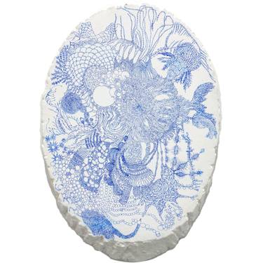 Original Conceptual Abstract Drawings by Natsumi Goldfish