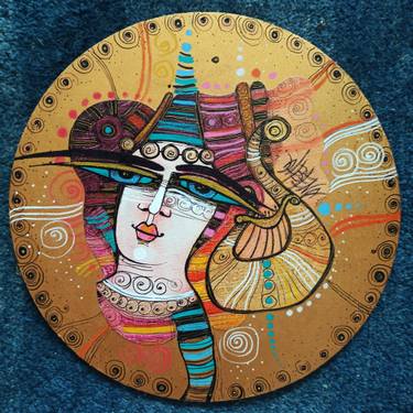 Original Contemporary Music Collage by Albena Vatcheva