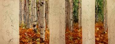 Original Modern Landscape Paintings by Vv Art Batik