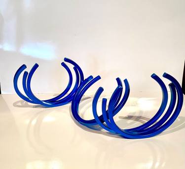 Original Modernism Abstract Sculpture by Slavo Cech