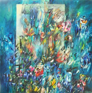 Original Abstract Expressionism Abstract Paintings by Victoria Horkan