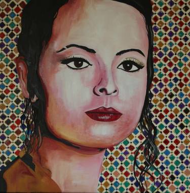 Original Figurative Portrait Painting by Andrew Richard Rose