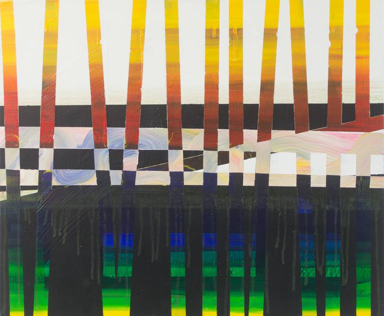 Original Abstract Paintings by Maryline Beauplet-Dornic