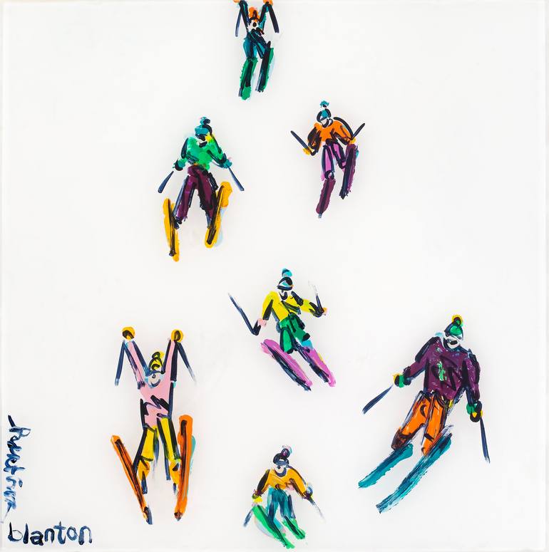 Print of Abstract Expressionism Family Paintings by Heather Blanton