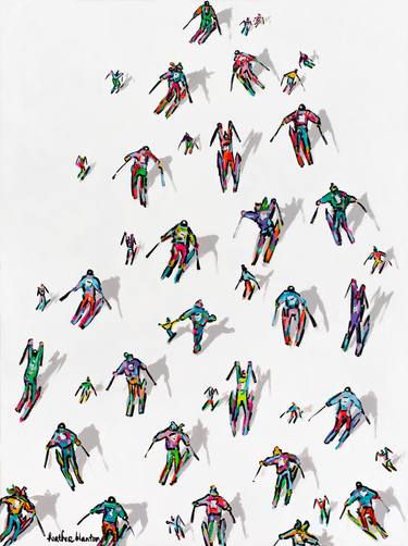 Print of Expressionism People Paintings by Heather Blanton
