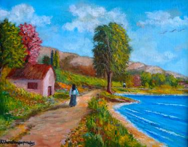 Print of Fine Art Language Paintings by Konstantinos Charalampopoulos
