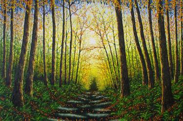 Original Contemporary Landscape Painting by Hazel Thomson