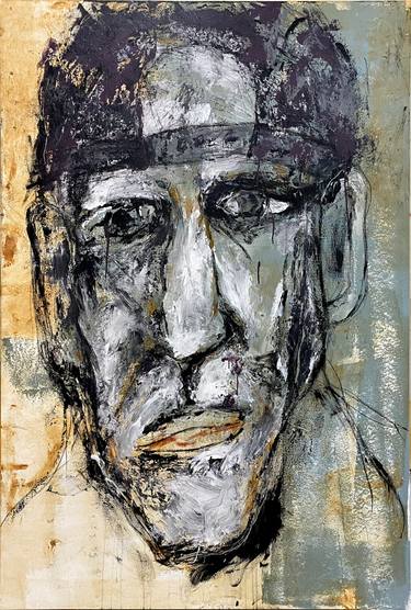 Original Figurative Abstract Paintings by Kris Gebhardt