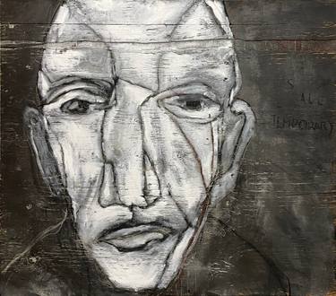 Original Figurative Abstract Paintings by Kris Gebhardt