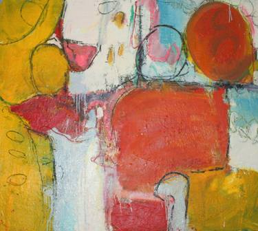 Original Abstract Expressionism Language Paintings by Martin Sloan