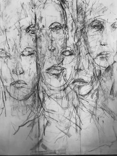 Original Conceptual Portrait Drawings by Keith Kearney