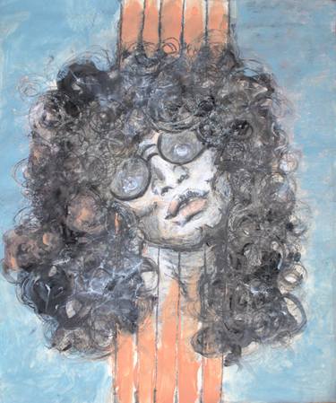 Original Pop Art People Drawings by Malvina Palinska