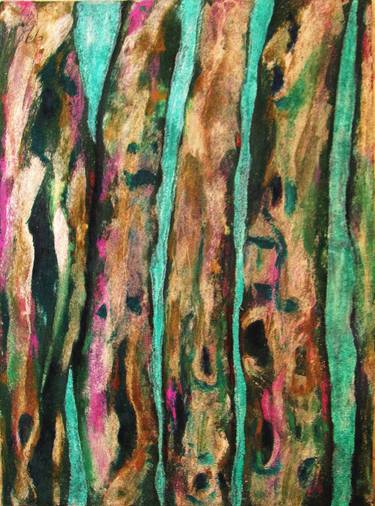 Original Expressionism Tree Paintings by Antonio Ciap