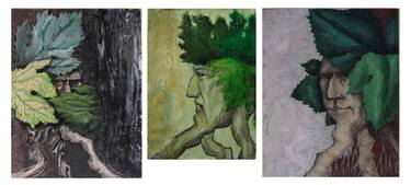 Original Figurative Tree Paintings by Antonio Ciap