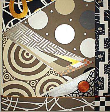 Original Conceptual Abstract Painting by Steve Hazard