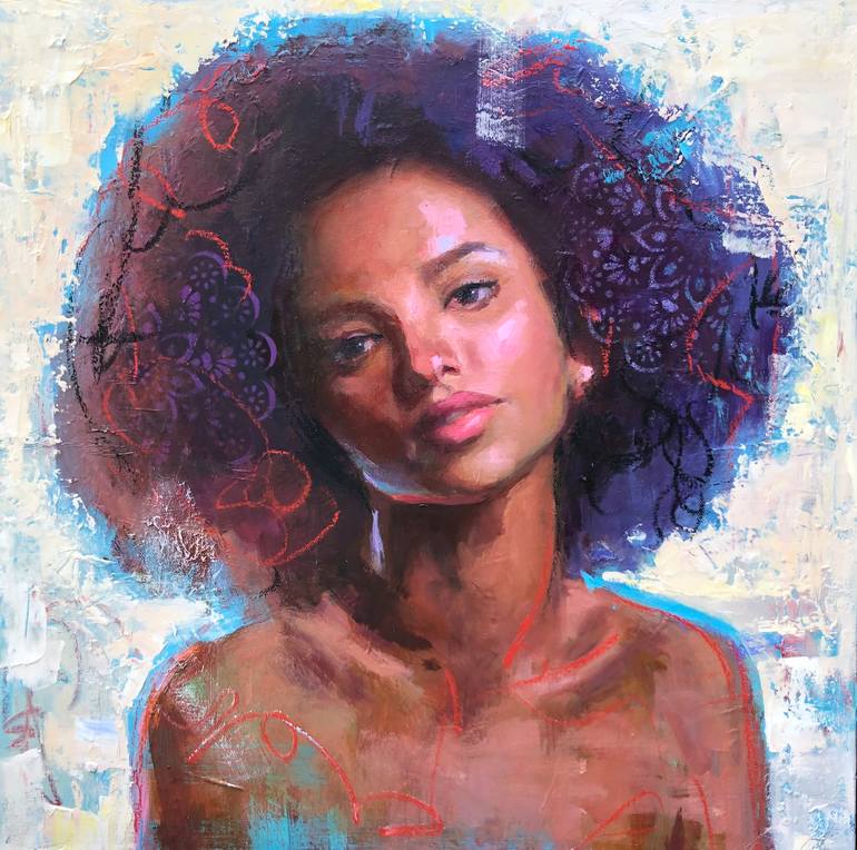 Original Portrait Paintings by Emiliya Lane