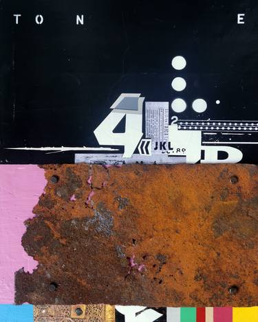 Original Contemporary Typography Paintings by Artist-Painter Tone