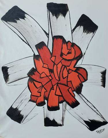 Original Abstract Expressionism Abstract Painting by Brian Billings