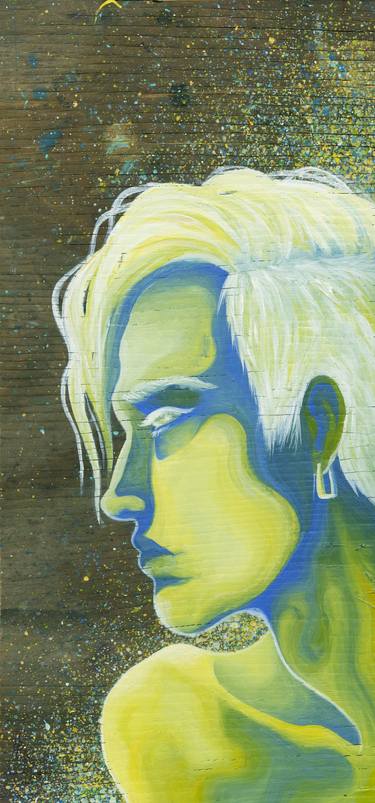 Original Portraiture Portrait Painting by Elijah Johnson