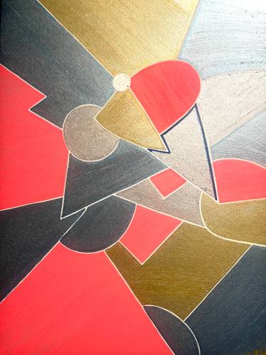 Original Abstract Expressionism Abstract Painting by TimothéE Bordenave