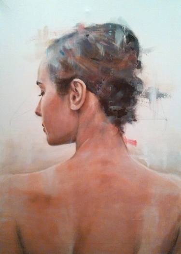 Original Figurative Women Paintings by Kris Coolens