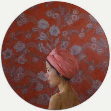 Original Figurative Women Painting by Ninni Heldt