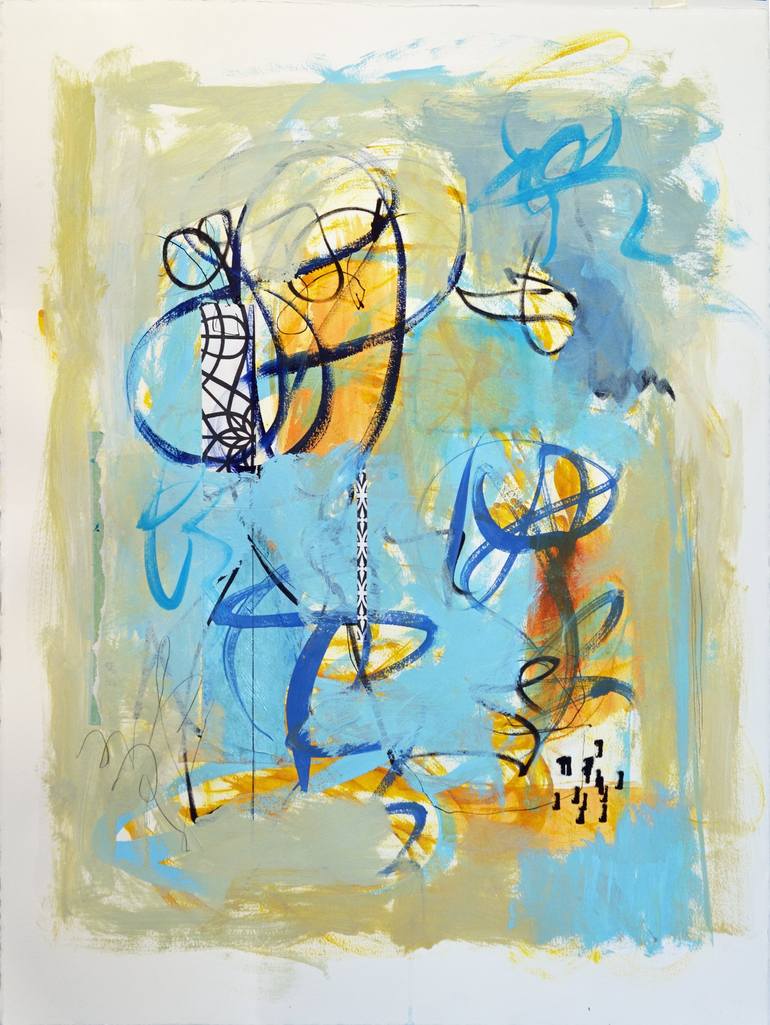 Print of Abstract Expressionism Abstract Paintings by Linda O'Neill